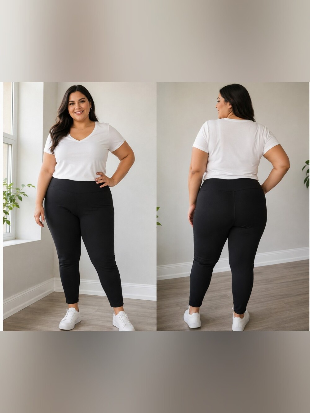 MAZE Collection Women's Pull-On Pants – Size 2XL